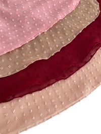 Image 1 of Dots collection colors : Nude/Navy/Pink/Black/White/Burgundy/Blush pink