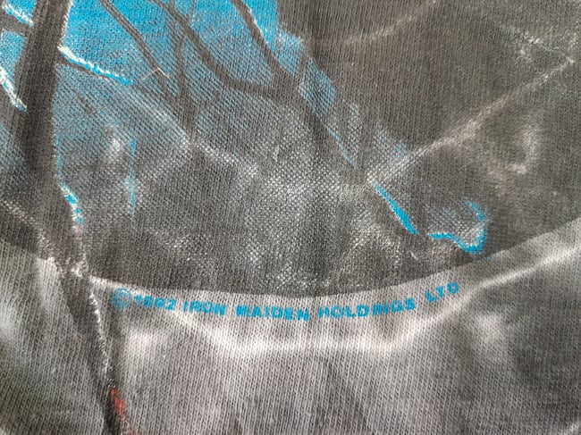1992 Iron Maiden T-Shirt.