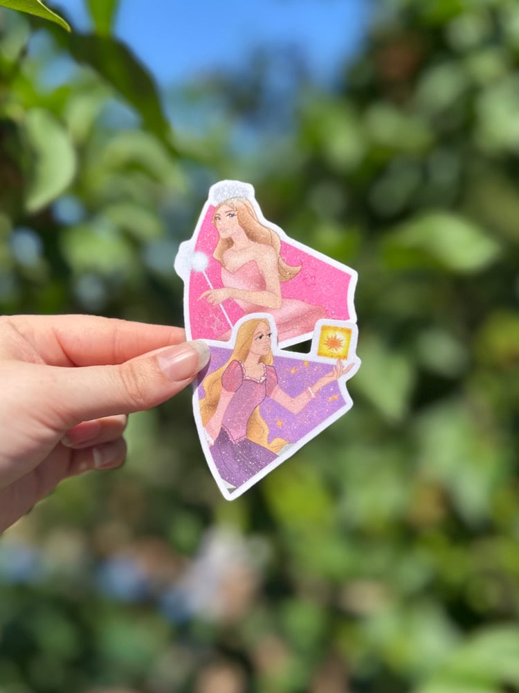 Color wheel stickers 