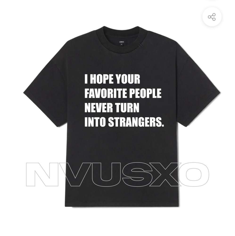 Image of FAVORITE PEOPLE B&W T-SHIRT