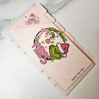 Image 1 of Mrs. Mean PinkTabbed Envelopes A6