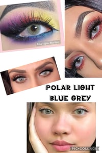 Polar light blue grey 