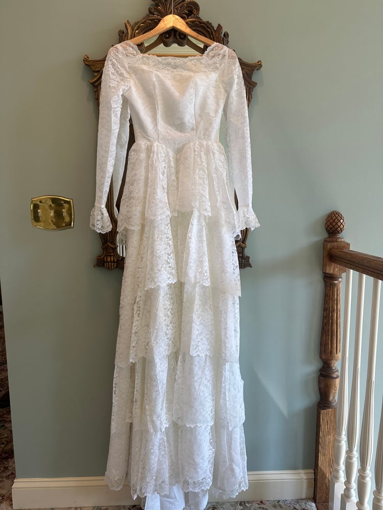 1960s Timeless Tiered Lace | Estelle Amore 1960s Timeless Tiered Lace | Estelle Amore