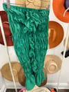 Green cover up skirt 