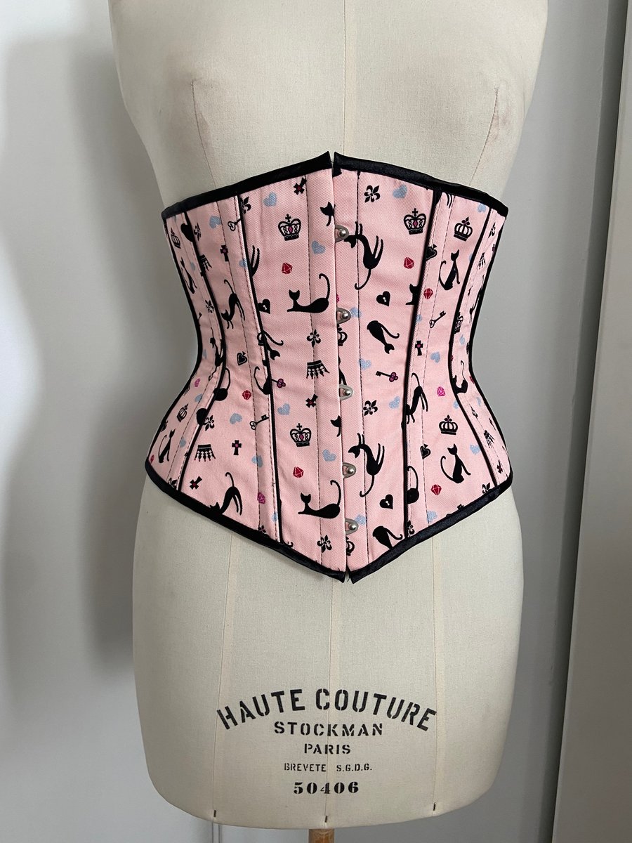 Image of KITTIES UNDERBUST CORSET