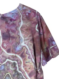 Image 6 of S Crop Tee in Earthy Geode Ice Dye