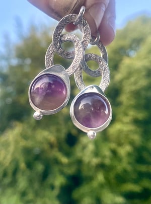 Image of Amethyst Danglies 