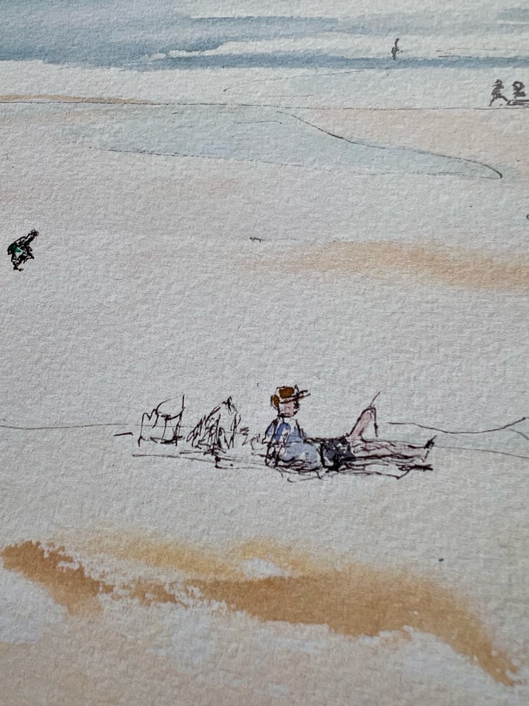 Image of Blåvand Beach diptych