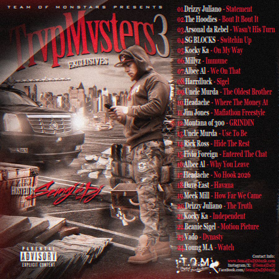 Image of Semaj da Dj - TrvpMvsters 3 (mixtape) Download