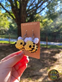 Image 2 of Made To Order Bee Earrings 