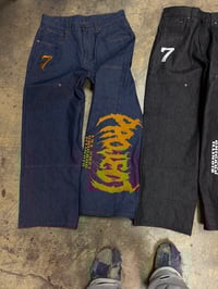 Image 3 of Blue Project Carpenter baggy pants 