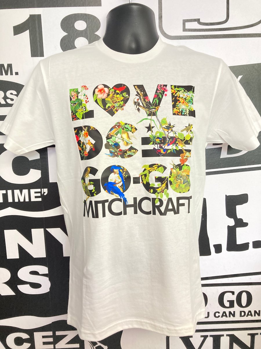 Image of LOVE DC GOGO MITCHCRAFT White SUMMER BLOOM Tshirt