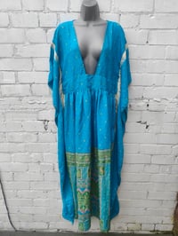 Image 1 of FLORENCE maxi dress turquoise