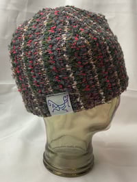 Image 5 of GREEN AND RED KNIT BEANIE