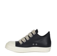 Image 2 of RICK OWENS JUMBOLACE LOW ‘BLACK/MILK’ FW25