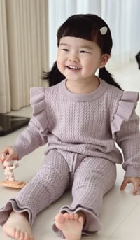 Image 1 of Ruffled sweater set