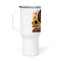 Image 3 of Tiff Sphynx Travel mug with a handle