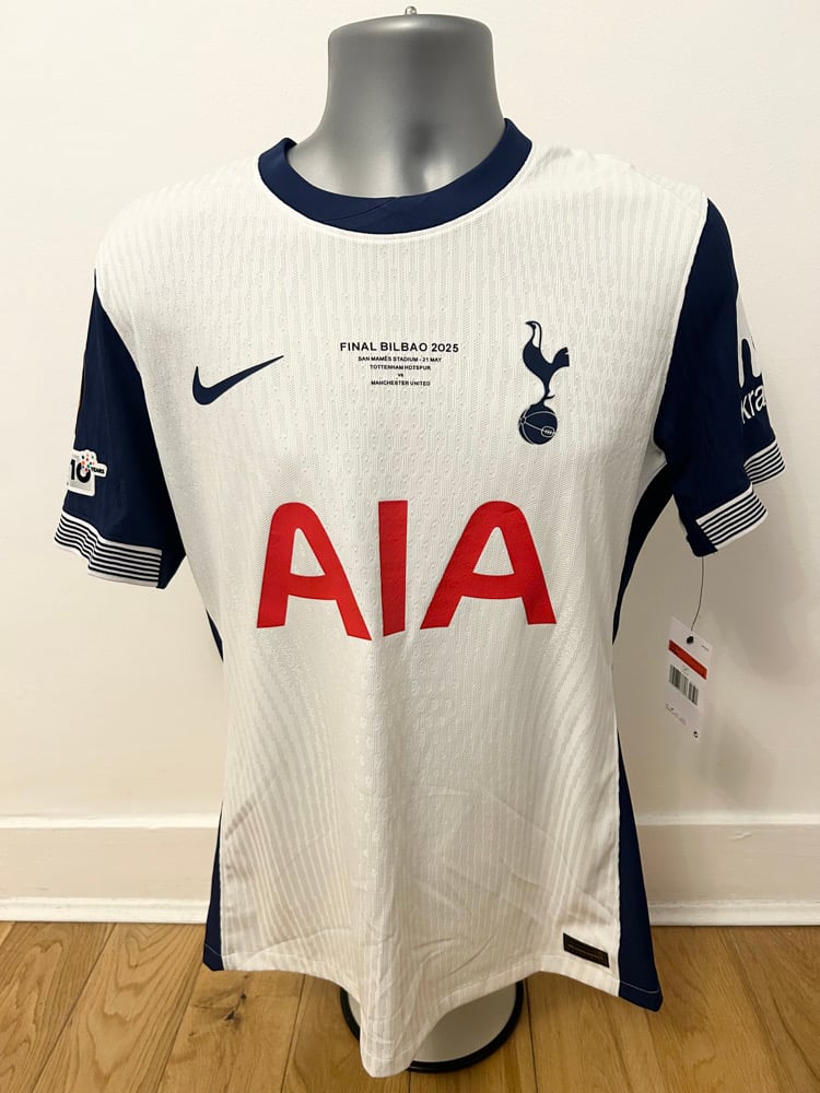 Image of PRE ORDER: Tottenham Hotspur “SON 7” Vaporknit 2024/25 Home Europa Final Shirt,    L