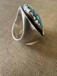 Image 3 of Heavy Cast #8 Ring size 11
