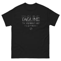 'CLASSIC TAGLINE' T-SHIRT (BLACK)