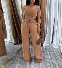 Baddie Wide Leg Dept Set