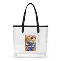 Image 2 of ArtxAdrienne "Cake In A Cup With A Cherry On Top" City Street Tote Bag