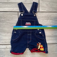 Image 4 of Vintage Winnie The Pooh Shortalls size 24 months 