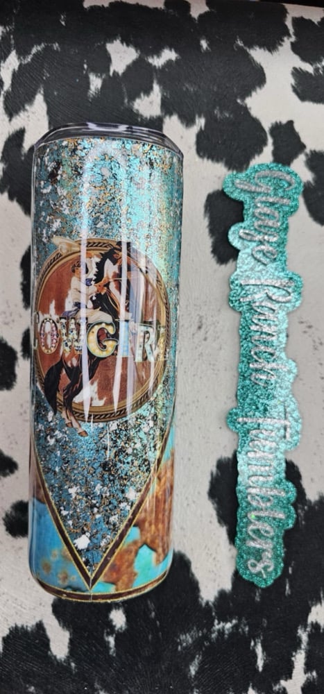 Image of 20 oz. Cowgirl vintage