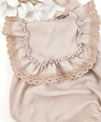 Image 2 of Boho photosession outfit | Giuseppina romper | age 12 months | beige