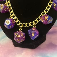 Image 6 of DND Dice Set Necklace