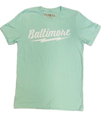 Baltimore Lightning Bolt Shirt (Teal/White)