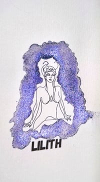 Image 4 of Dark Feminine Mini Watercolor Stone Palette