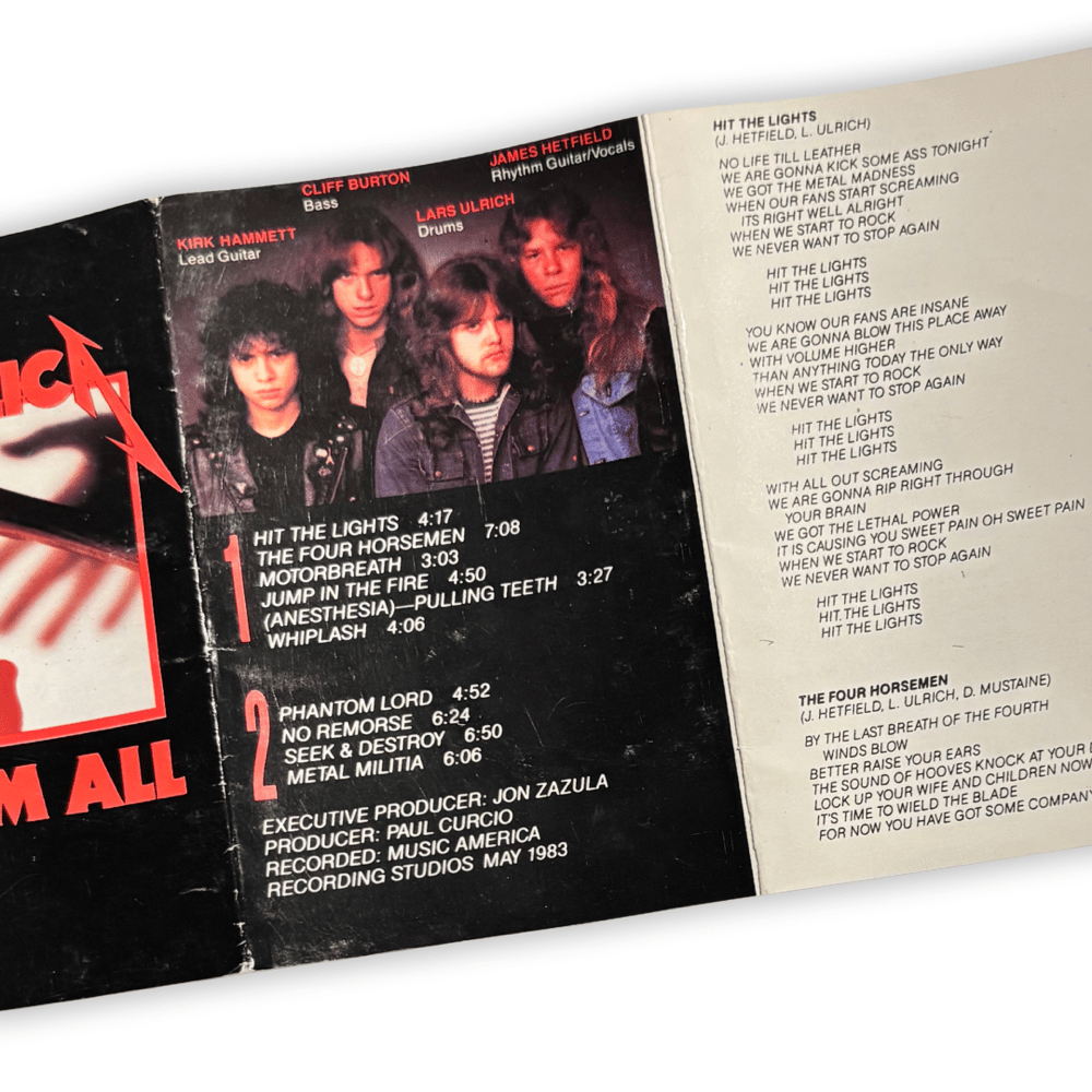 Metallica - Kill 'Em All | Wolf Tapes