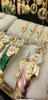 Image 3 of San Judas chain necklace