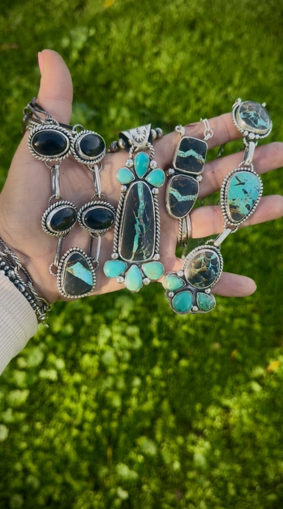 Image of Blackjack & Black Onyx Choker