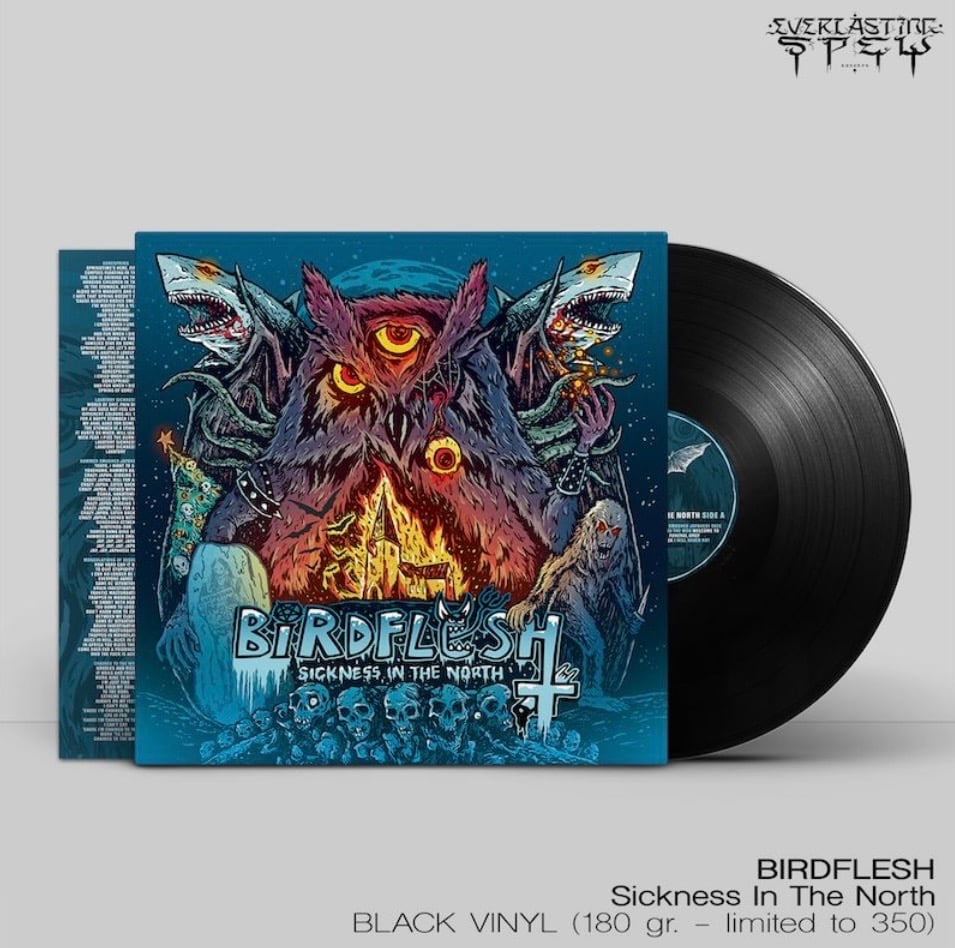 Image of Birdflesh - "Sickness In The North" LP (Italian Import)