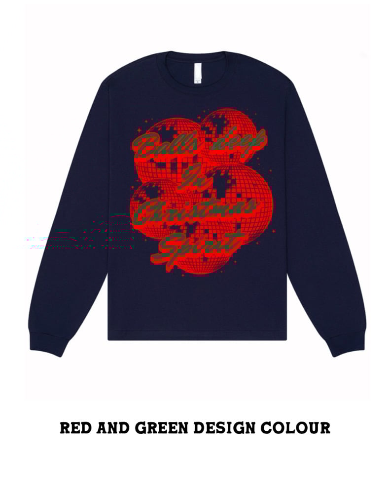 Image of Balls deep in Christmas spirit new design for 2025