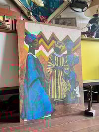 Image 2 of “Daughters of Creation”, Large Acrylic on Canvas