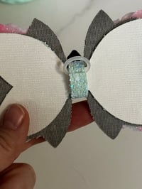 Image 10 of Warm Serene Brushstrokes Dinosaur Tumbler Accessory Set | Bow, Straw Bauble & Bracelets