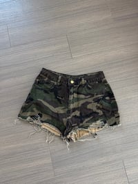 Image 1 of camo shorts (sz medium)