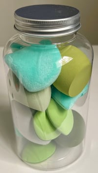 Image 3 of 14 Pcs Super Soft Latex Free Waterdrop Makeup Sponge Set