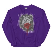 Image 4 of Officially licensed Leigh Rivers psychotic obsession Aria heart Unisex Sweatshirt