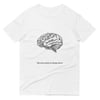 Mind Above, Short-Sleeve T-Shirt, White