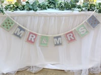 Image 1 of Personalised Wedding Bunting