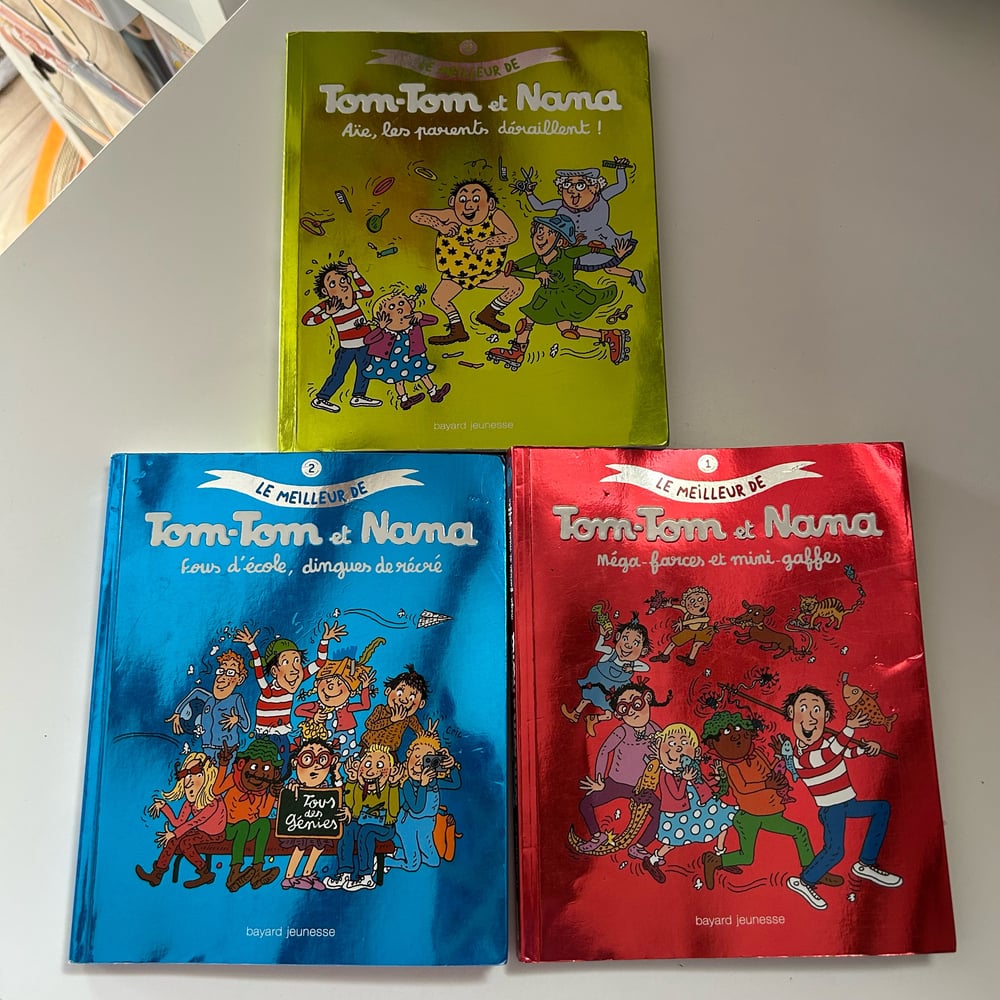 Image of LOT 3 LIVRES "LE MEILLEUR DE TOM-TOM ET NANA"