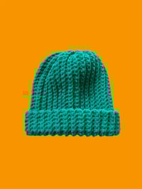 Image 2 of Plush Crochet Beanies