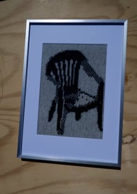 Image 2 of PLASTIC GARDEN CHAIR FRAMED KNIT