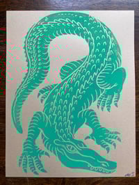 Image 2 of 'Crawler' Blockprints