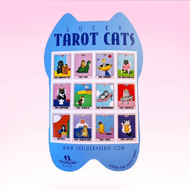 Lucky Tarot Cats Image 5