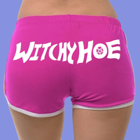 Barbie Pink GLOW IN THE DARK  Logo  Shorts